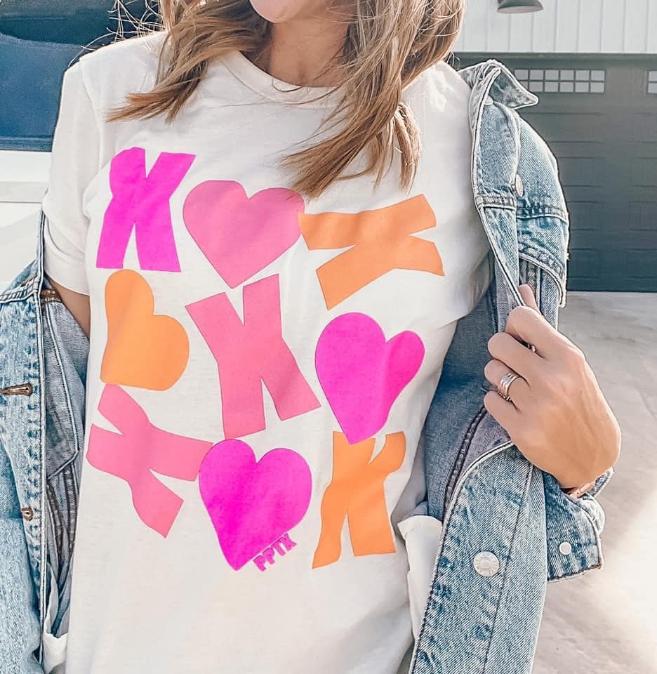 XOXO Jumble Tee