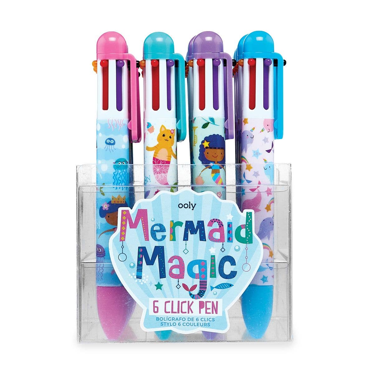 6 Click Pen - Mermaid Magic *Final Sale*
