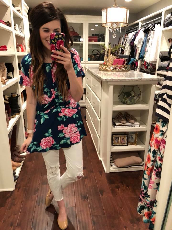 Isadora Floral Top