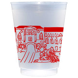 Texas Tech University Skyline Reusable Cups