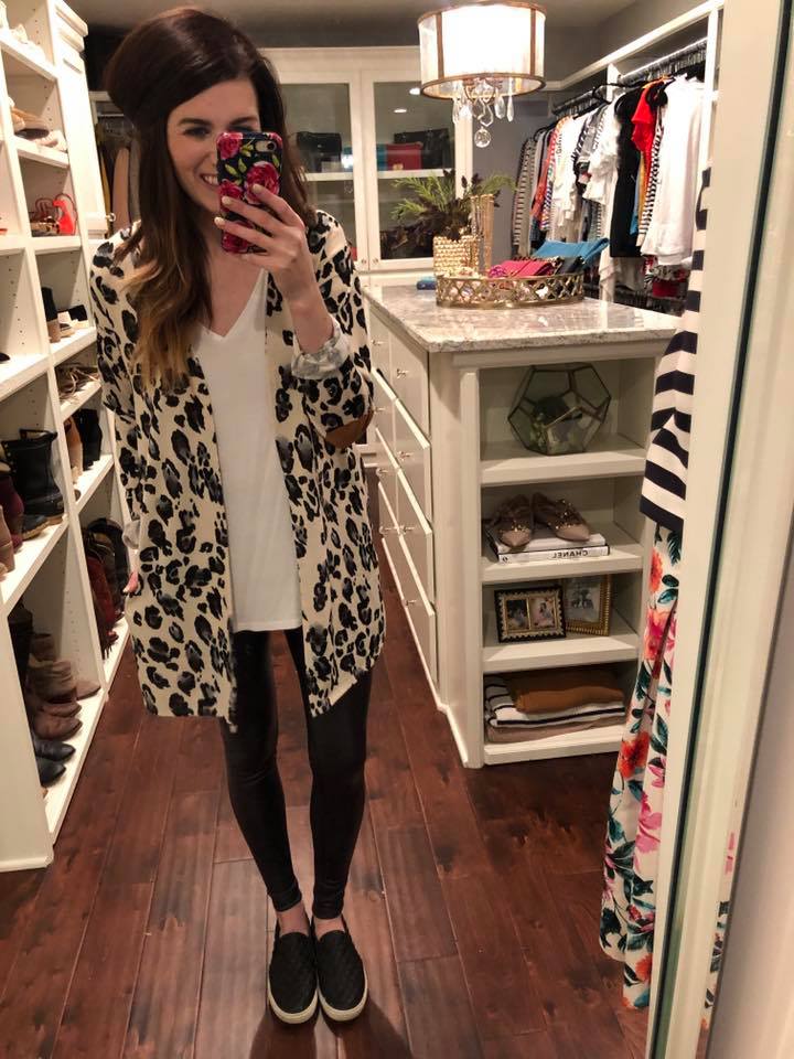 High Waist Faux Leather Leggings