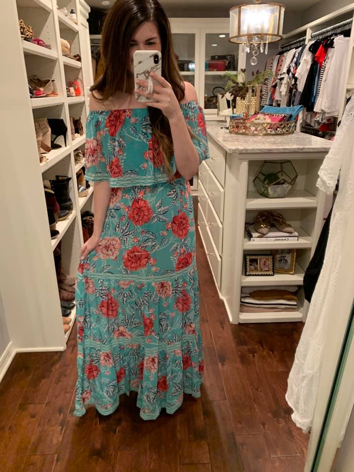 SALE! Bloom with a View Maxi Dress