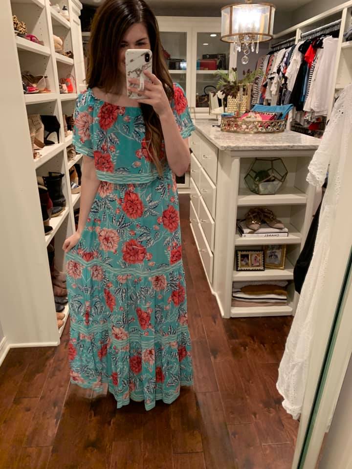 SALE! Bloom with a View Maxi Dress