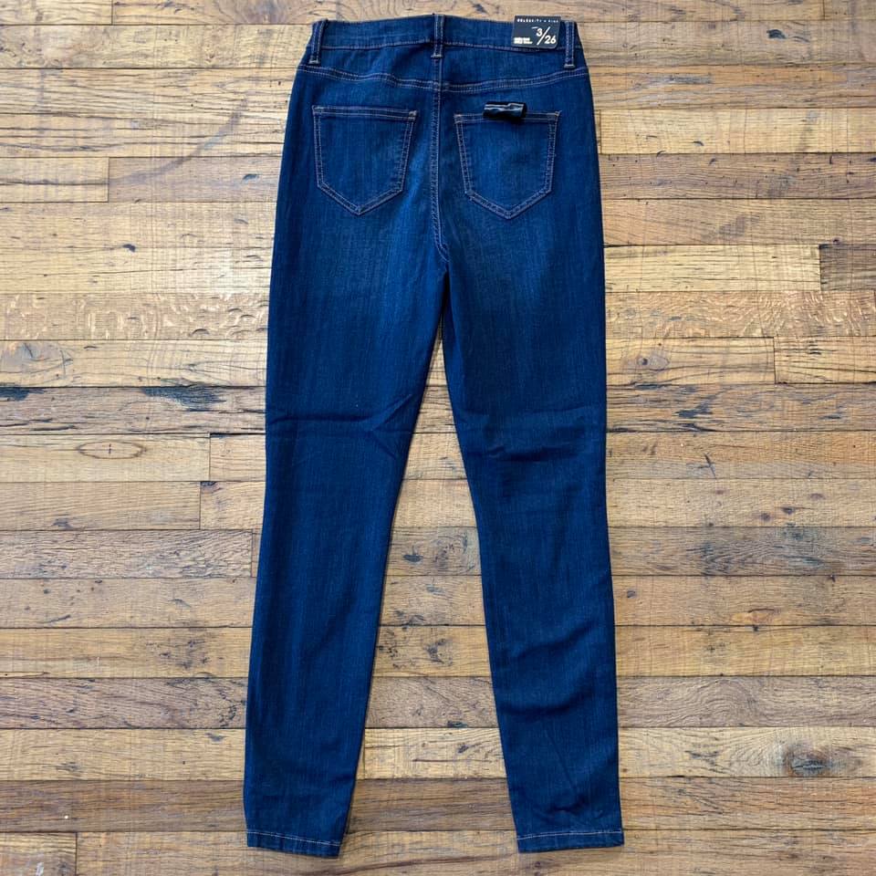 Twiggy High Waist Dark Wash Jeans