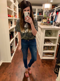 Auburn Frayed Hem Jeans