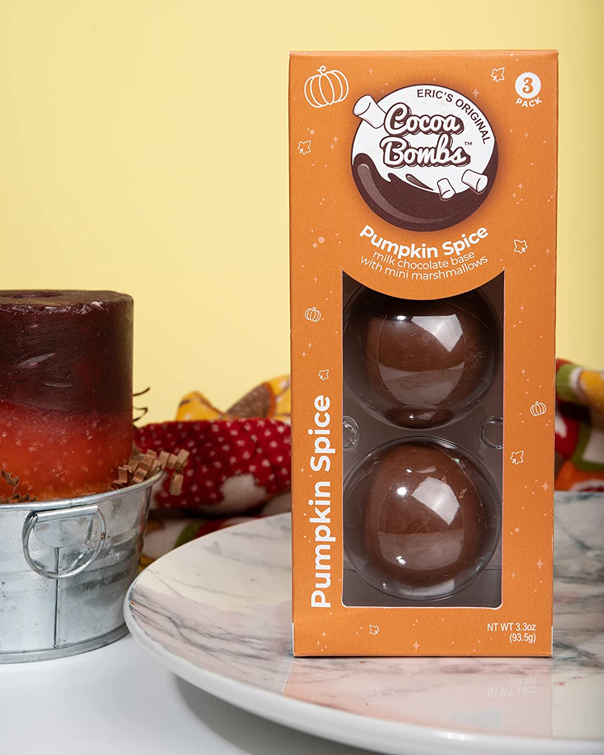 Eric's Original Cocoa Bombs in Pumpkin Spice