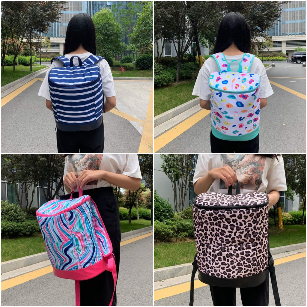 Backpack Coolers in Multiple Prints