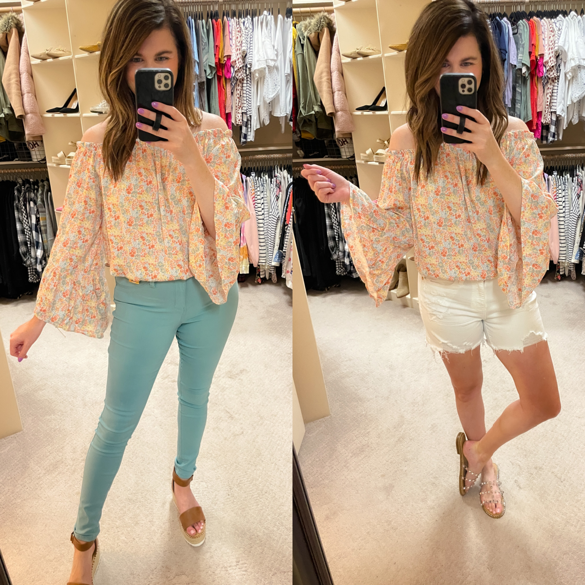 SALE! Brunch on Sunday Top in Orange *Final Sale*