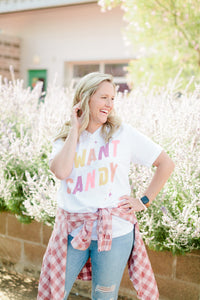 SALE! I Want Candy Tee *Final Sale*