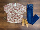 Moment in Time Top in Taupe