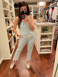Focused on Fashion Chambray Jumpsuit