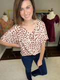 Moment in Time Top in Taupe