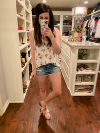 SALE! Cary Floral Tank *Final Sale*