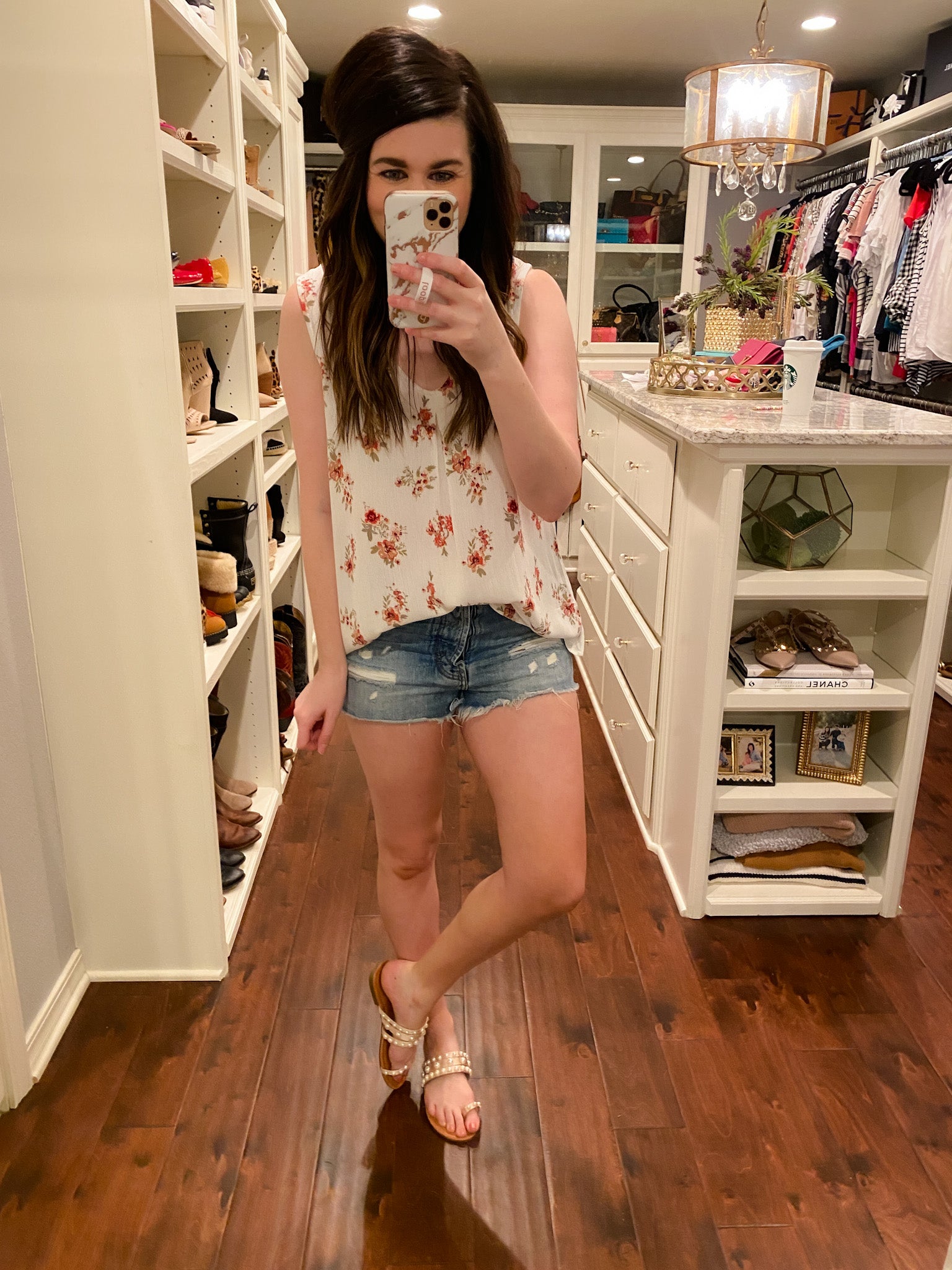 SALE! Cary Floral Tank *Final Sale*