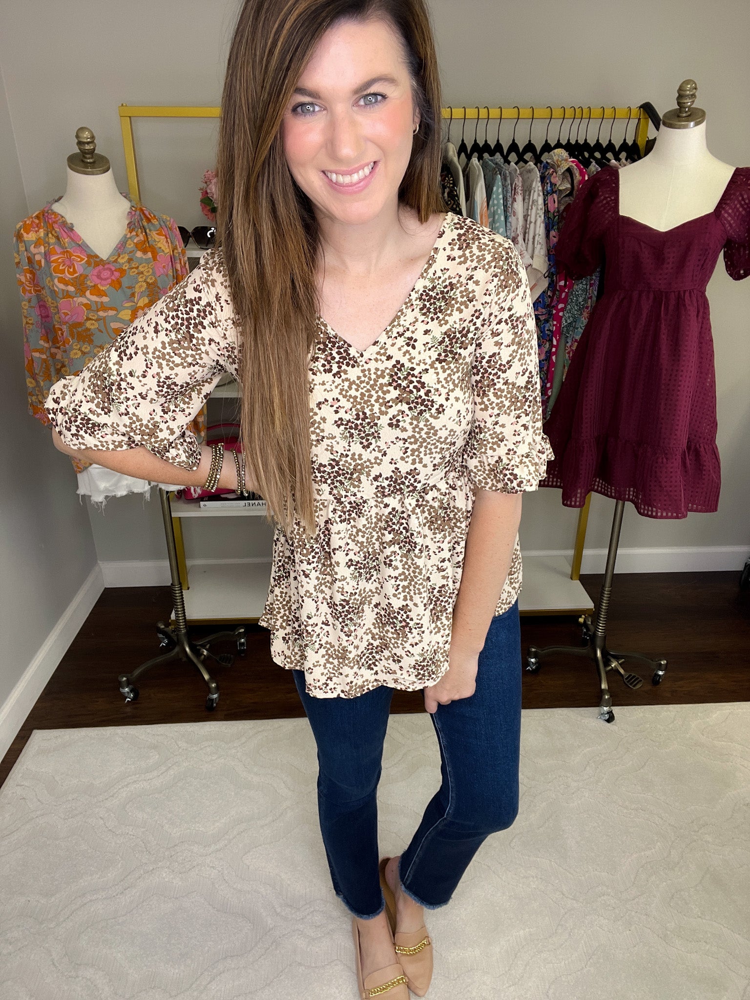 *BELLES & DOORBUSTER* Popular Opinion Top in Cream *Final Sale*