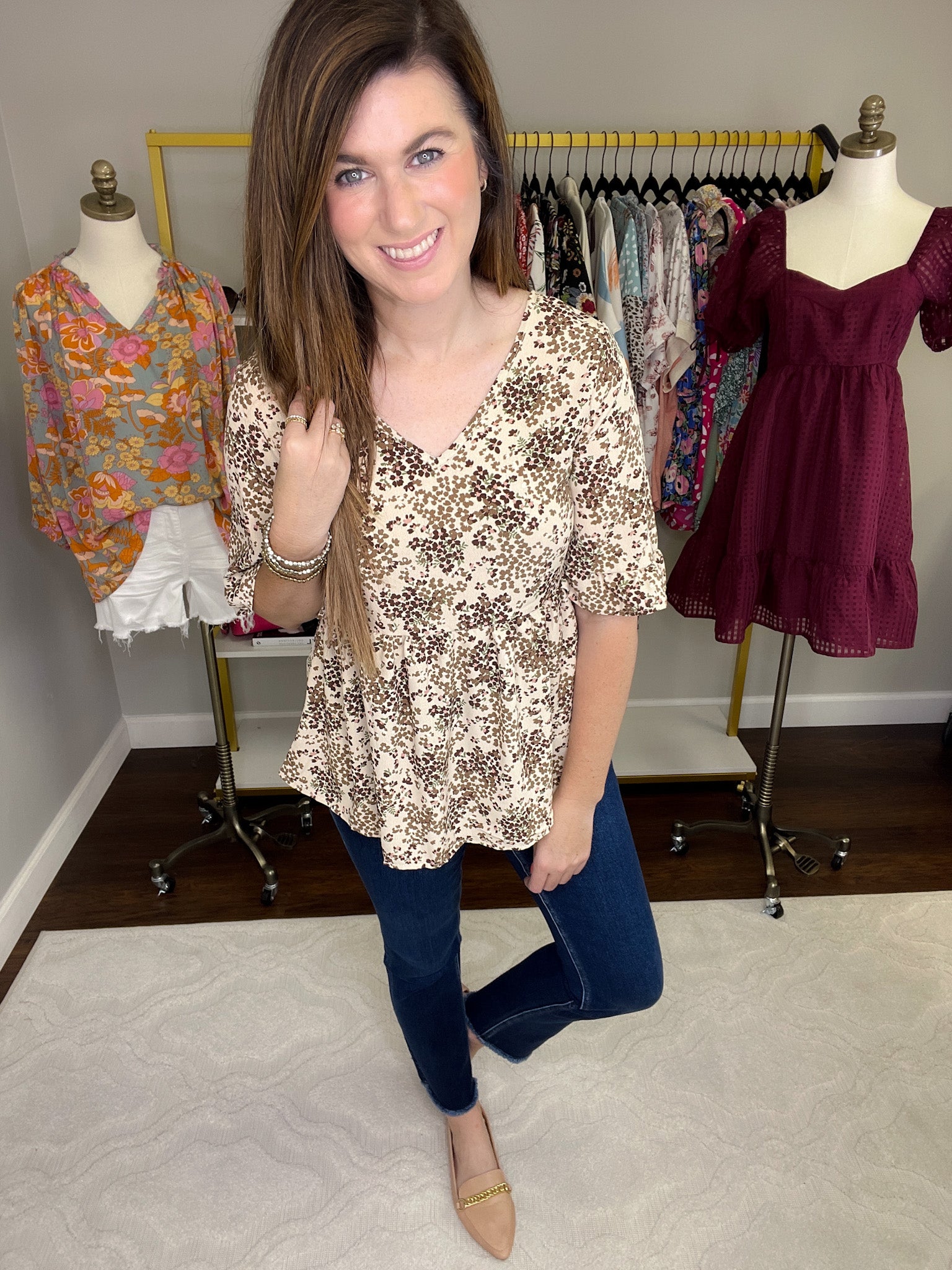 *BELLES & DOORBUSTER* Popular Opinion Top in Cream *Final Sale*