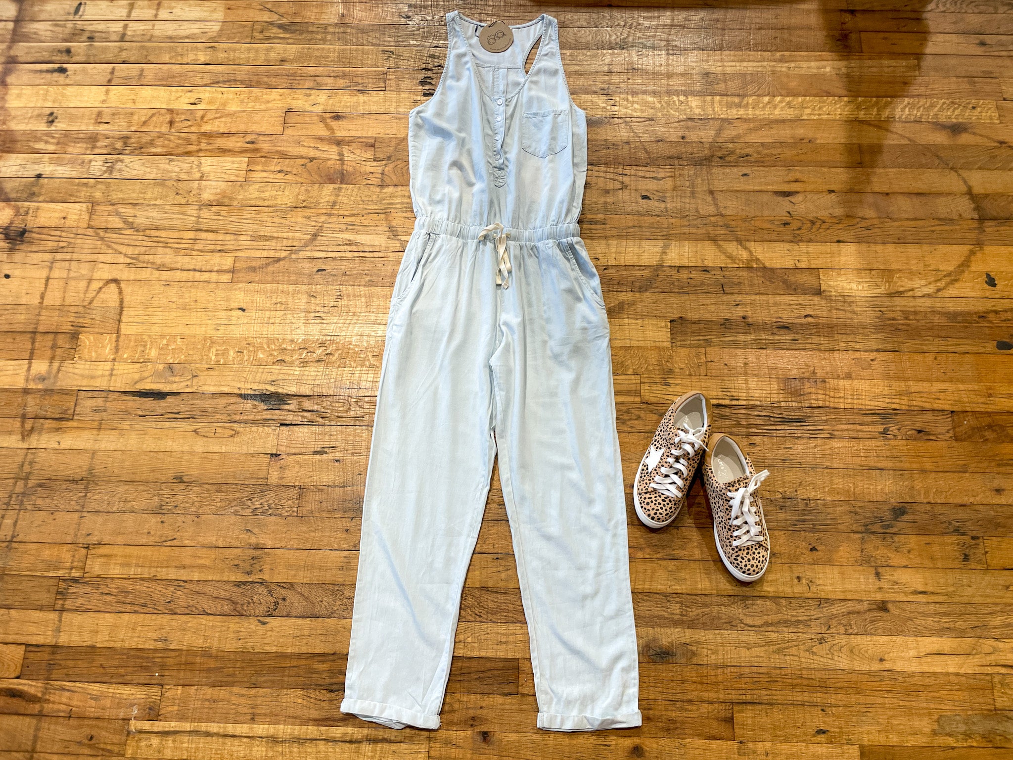 Focused on Fashion Chambray Jumpsuit