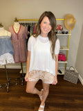 Mono B Barre then Brunch Tee in White