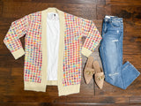 Color Outside the Lines Cardigan