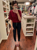 In the Mood for Sparkles Top