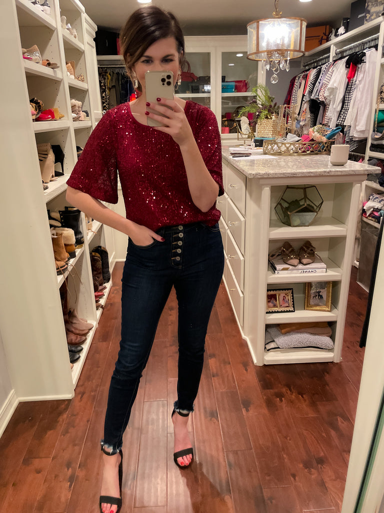 In the Mood for Sparkles Top