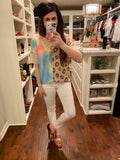 SALE! Wild and Bright Waffle Top