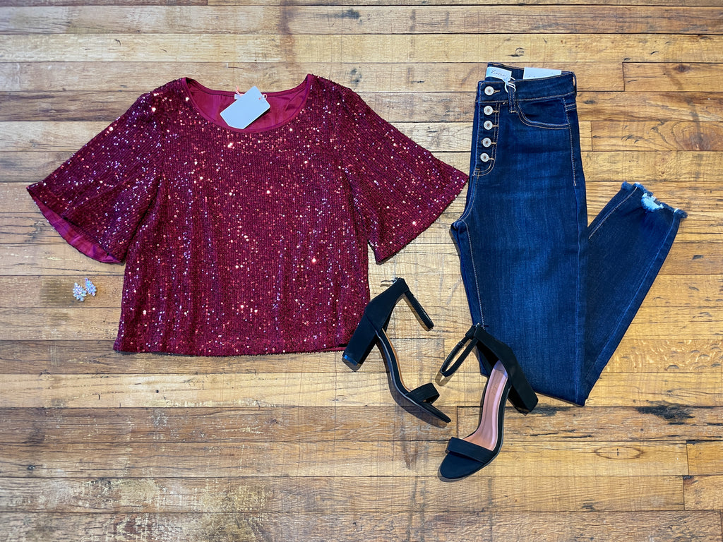 In the Mood for Sparkles Top