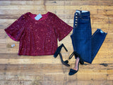 In the Mood for Sparkles Top