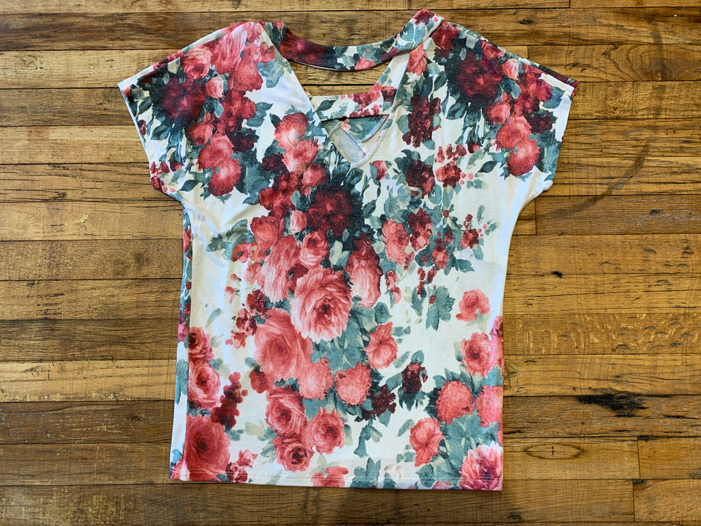 SALE! Brielle Tunic in White and Yellow