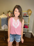 Shore Thing Tunic in Pink