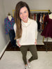 SALE! Mono B Reach Your Goals Leggings in Olive *FINAL SALE*