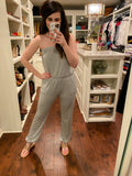 SALE! Dodson Jumpsuit in Gray