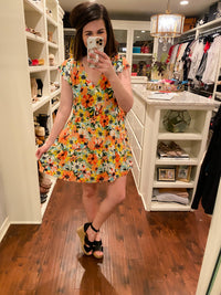 SALE! Burst into Bloom Dress *Final Sale*