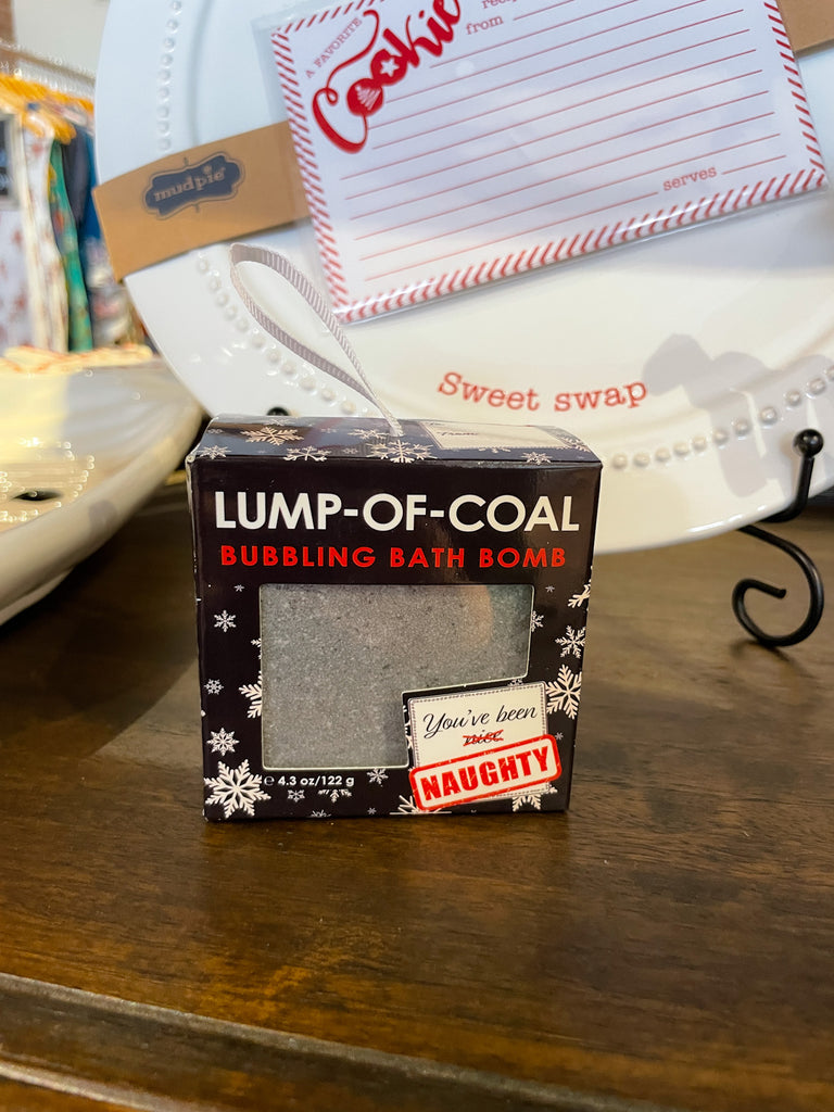Lump of Coal Bath Bomb