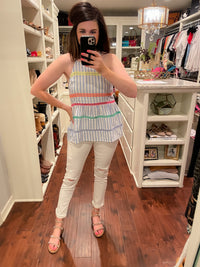 SALE! Bethany Beach Tank in Stripes *Final Sale*
