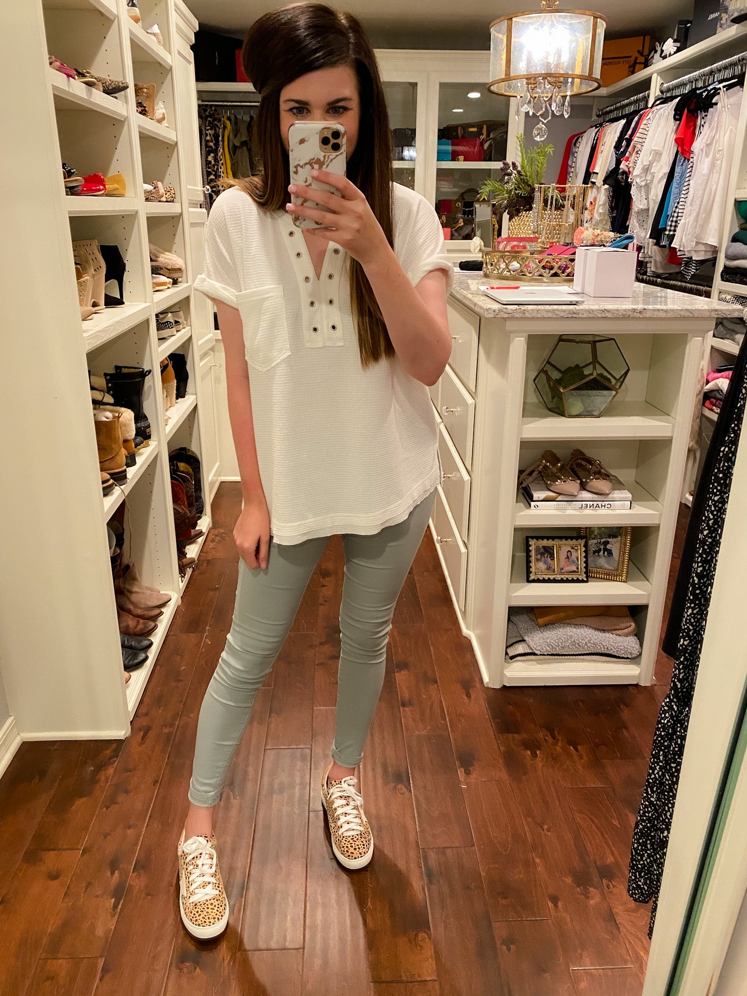 SALE! YMI Hyperstrech Skinny Jeans in Aloe *Final Sale*