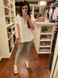 YMI Hyperstrech Skinny Jeans in Aloe