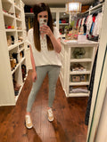 YMI Hyperstrech Skinny Jeans in Aloe