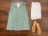 Truth Be Told Tank in Green