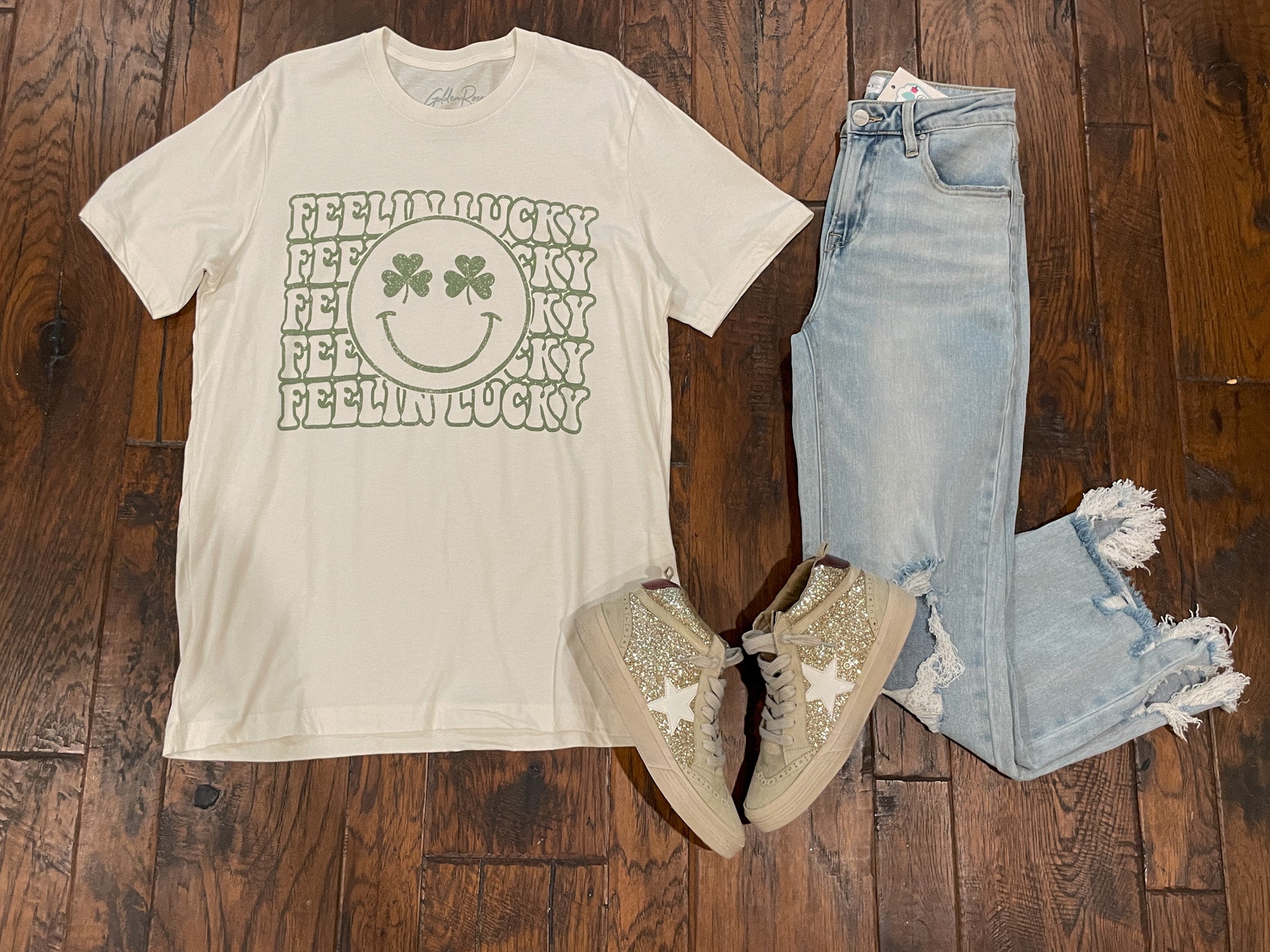 Feelin' Lucky Smiley Tee