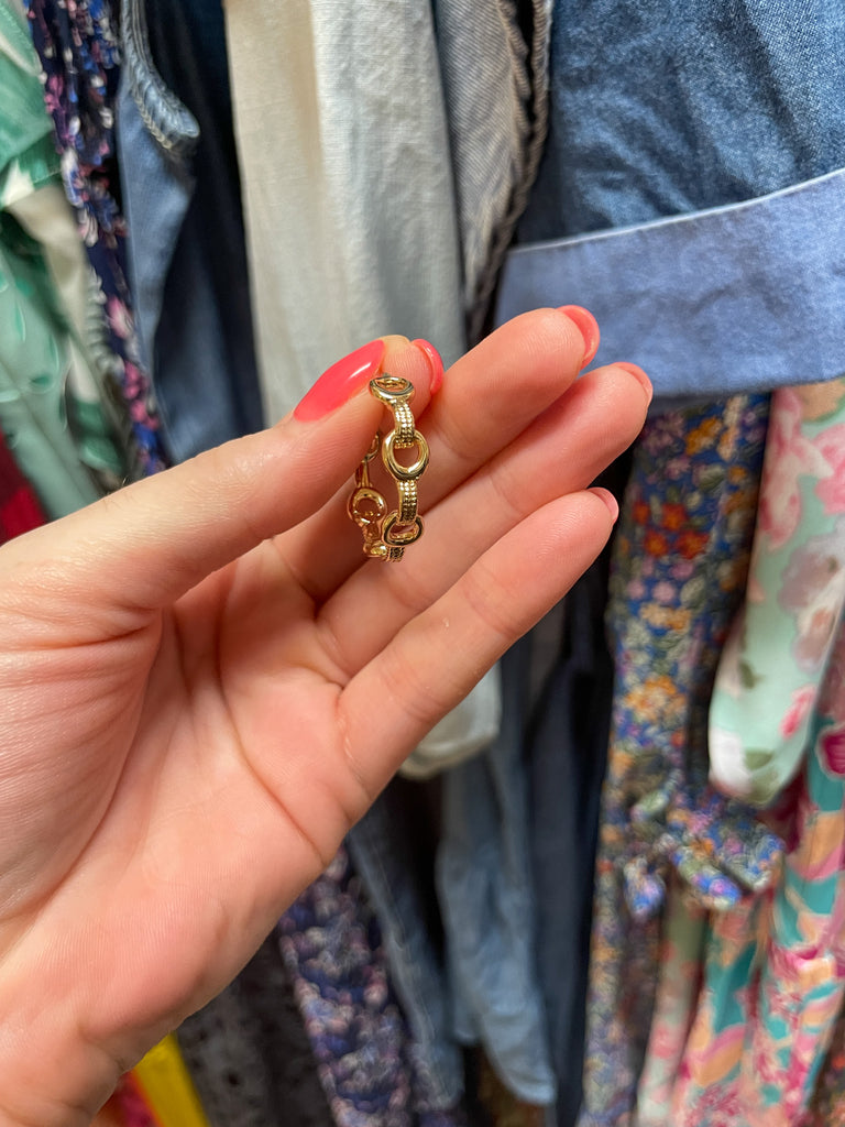 Chain Hoop Earrings