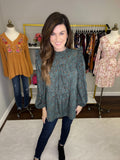 Put it All Together Top in Green