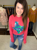 Lone Star Christmas Long Sleeve Tee