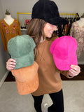 SALE! *BELLES & DOORBUSTER* Corduroy Baseball Hat