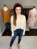 Never Miss Sweater in Cream