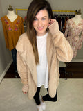 Bear Hug Jacket in Taupe