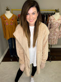 Bear Hug Jacket in Taupe