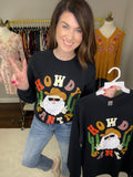 Howdy Santa Long Sleeve Tee