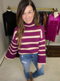 Mally Sweater in Plum