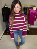 Mally Sweater in Plum